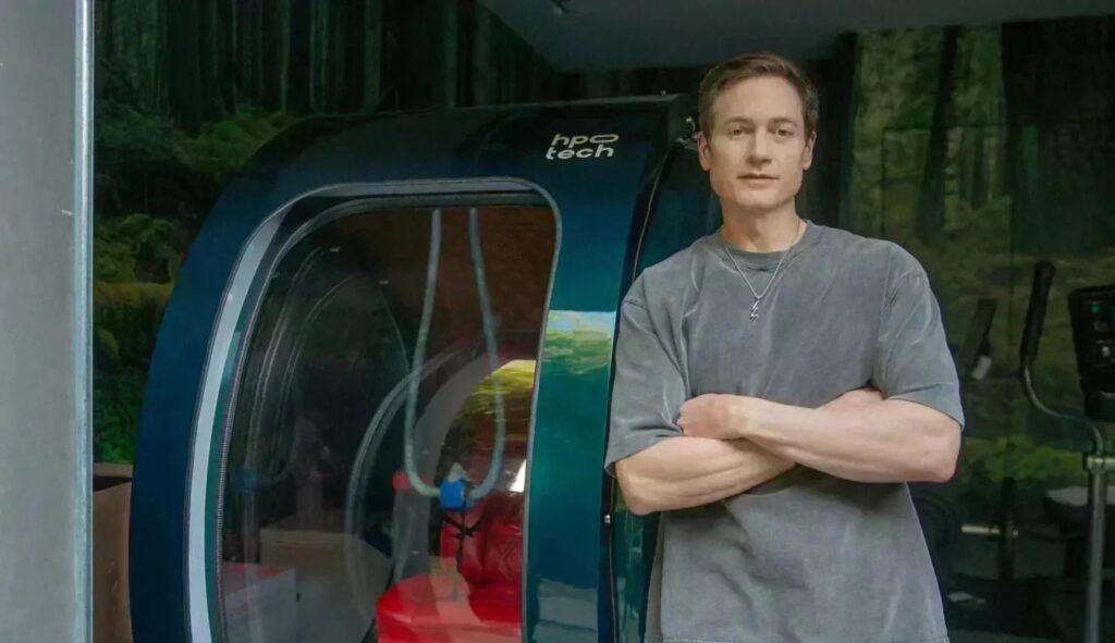 Bryan Johnson hyperbaric oxygen therapy