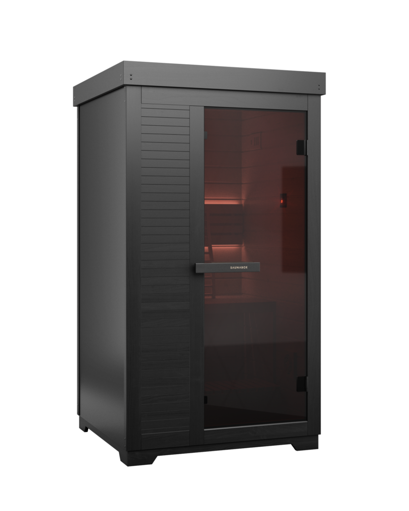 SaunaBox Solara infrared sauna (press)