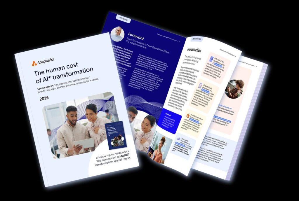 Adaptavist report on the human cost of AI transformation